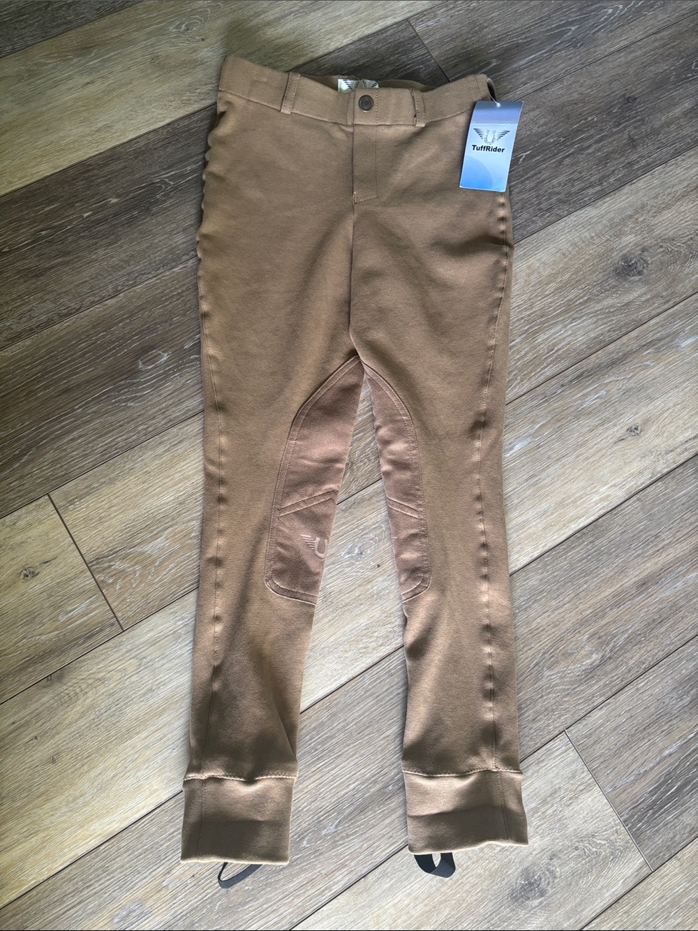 TuffRider Kids' Tan Riding Leggings NEW